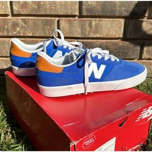 New Balance Mens‎ Shoes Size 9 Numeric 272 Royal Blue Orange White Skate Casual